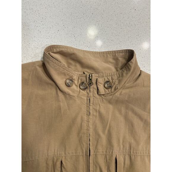 RUFF HEWN sleeveless zip up tan camping fishing hunting vest 5 pocket size XL - Picture 4 of 8